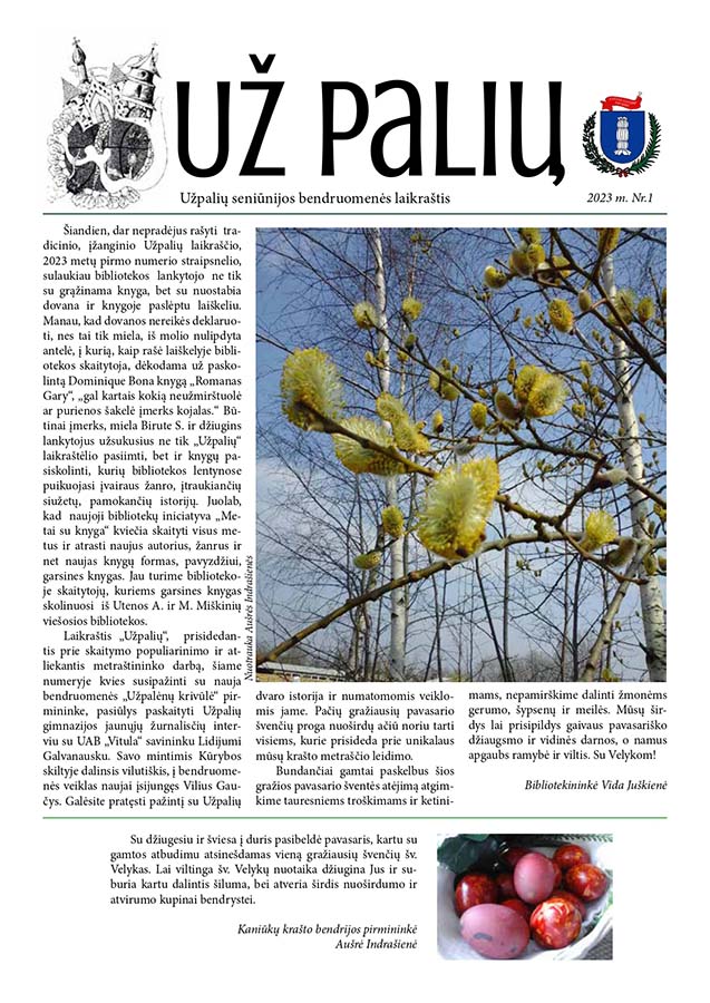 2023 04 Uzpaliu laikrastis